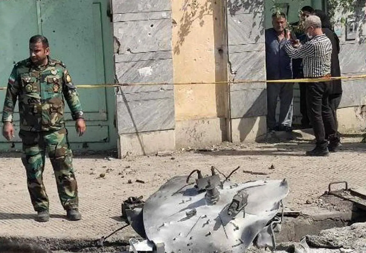 اولین تصاویر از شئی ناشناسی که در گرگان سقوط کرده را ببینید