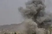 حمله پهپادی سعودی به صعده یمن