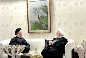 خاتمی پس از دیدار کروبی: چشم همه ما روشن + ببینید 