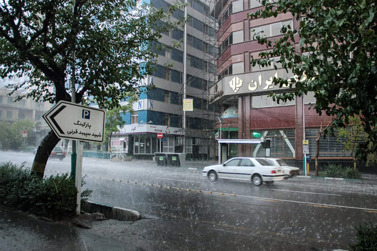 بارش برف و باران در اکثر مناطق کشور
