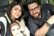 استایل ست محسن کیایی با همسر و دخترش «رز»/ عکس