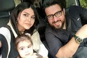 استایل ست محسن کیایی با همسر و دخترش «رز»/ عکس