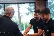 ملاقات ویژه پزشکیان و حسن یزدانی/ تصاویر
