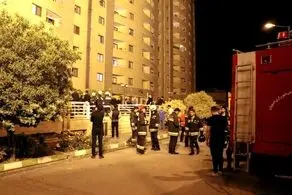 آخرین جزئیات از آتش سوزی ساختمان ۹ طبقه در کرمانشاه/ ۲ فوتی و ۲۰ مصدوم