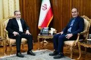 دیدار سفیر جمهوری اسلامی ایران در لیبی با وزیر امور خارجه 