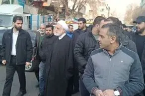 حضور رئیس قوه قضائیه در راهپیمایی ۲۲ بهمن 