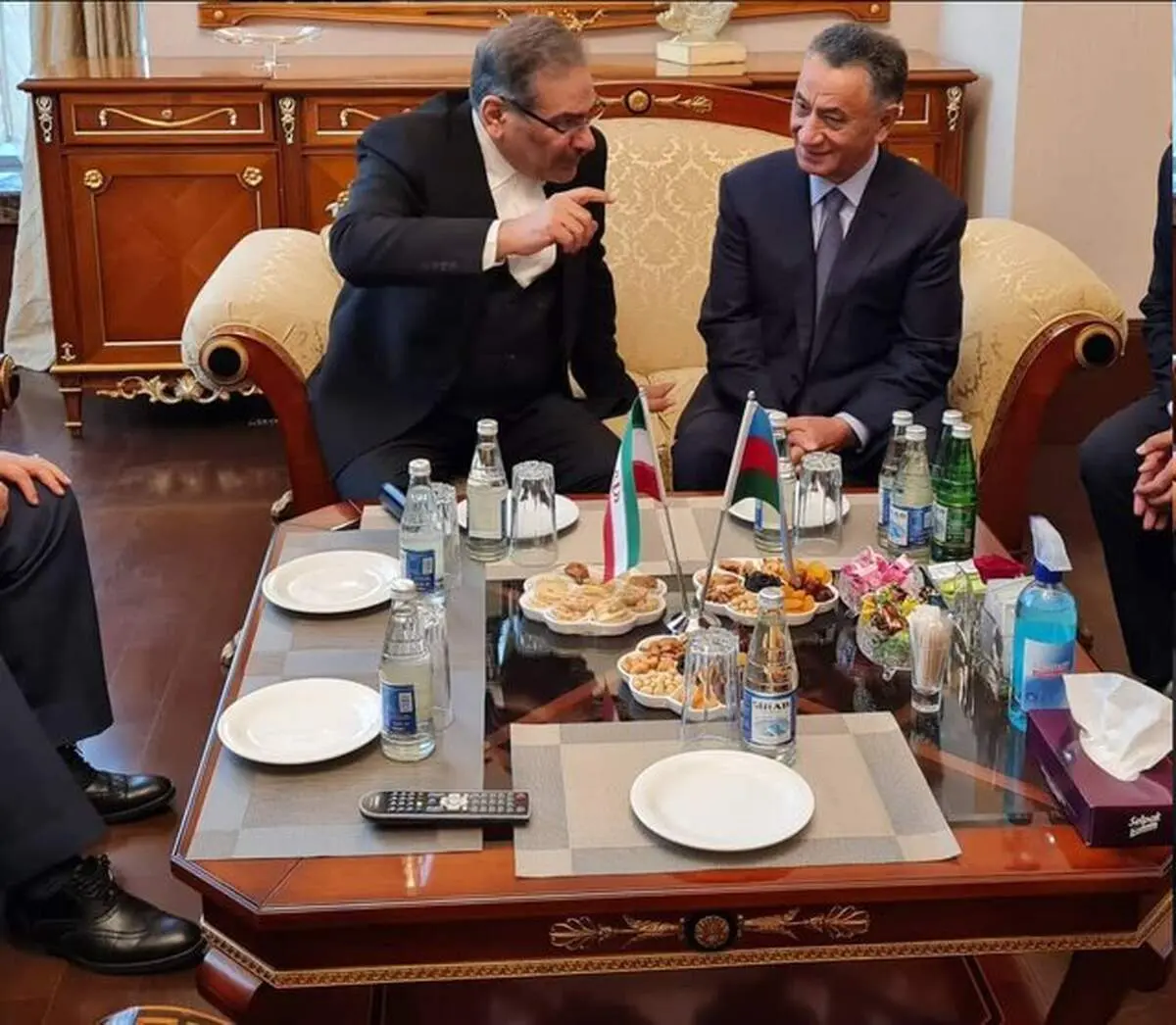 شمخانی به باکو رسید 