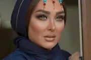 الهام حمیدی با لباس شب جذاب/ عکس