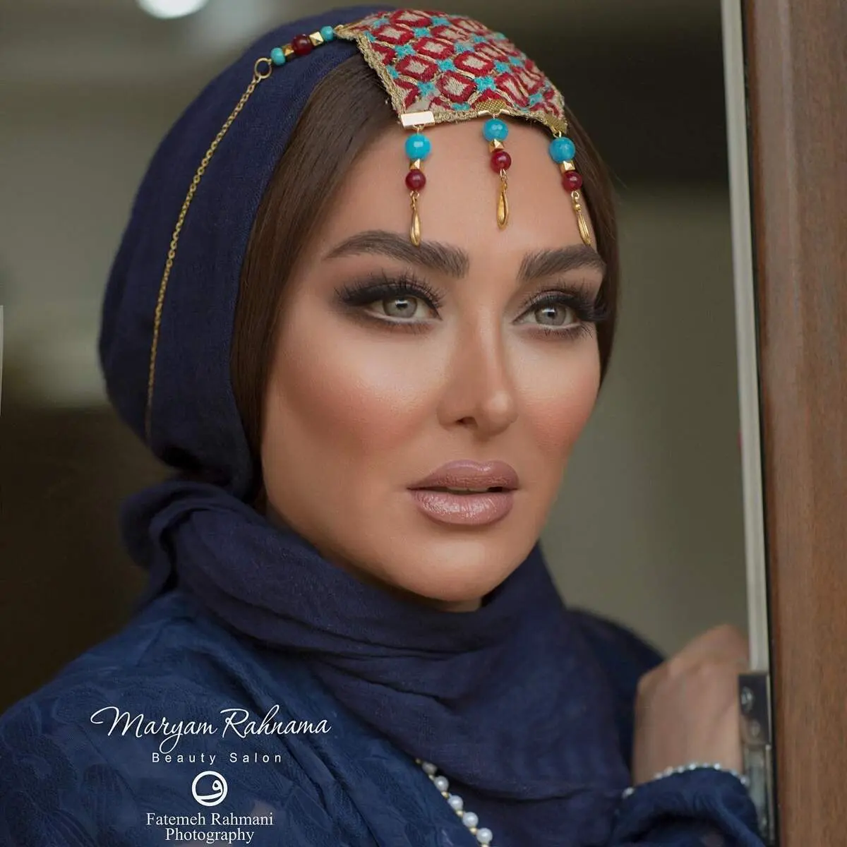 الهام حمیدی با لباس شب جذاب/ عکس