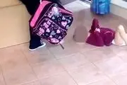 رفتار زشت و شرم آور پرستار بی‌رحم با کودک ناتوان + عکس