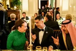 وزیر ترامپ کنار رونالدو نشست و او را نشناخت 