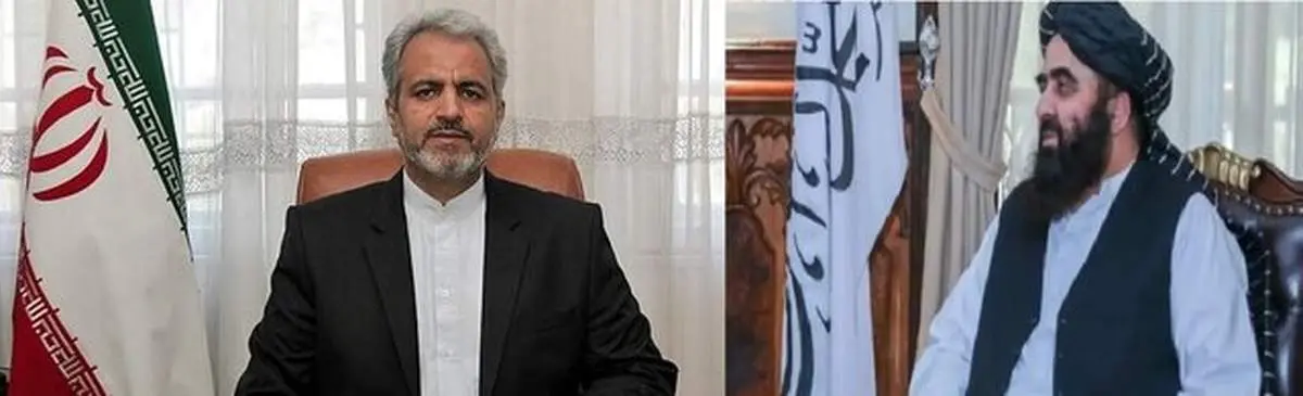 دیدار معاون کنسولی وزارت خارجه ایران با سرپرست وزارت خارجه طالبان