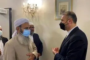 مولوی عبدالحمید با امیرعبداللهیان دیدار کرد 