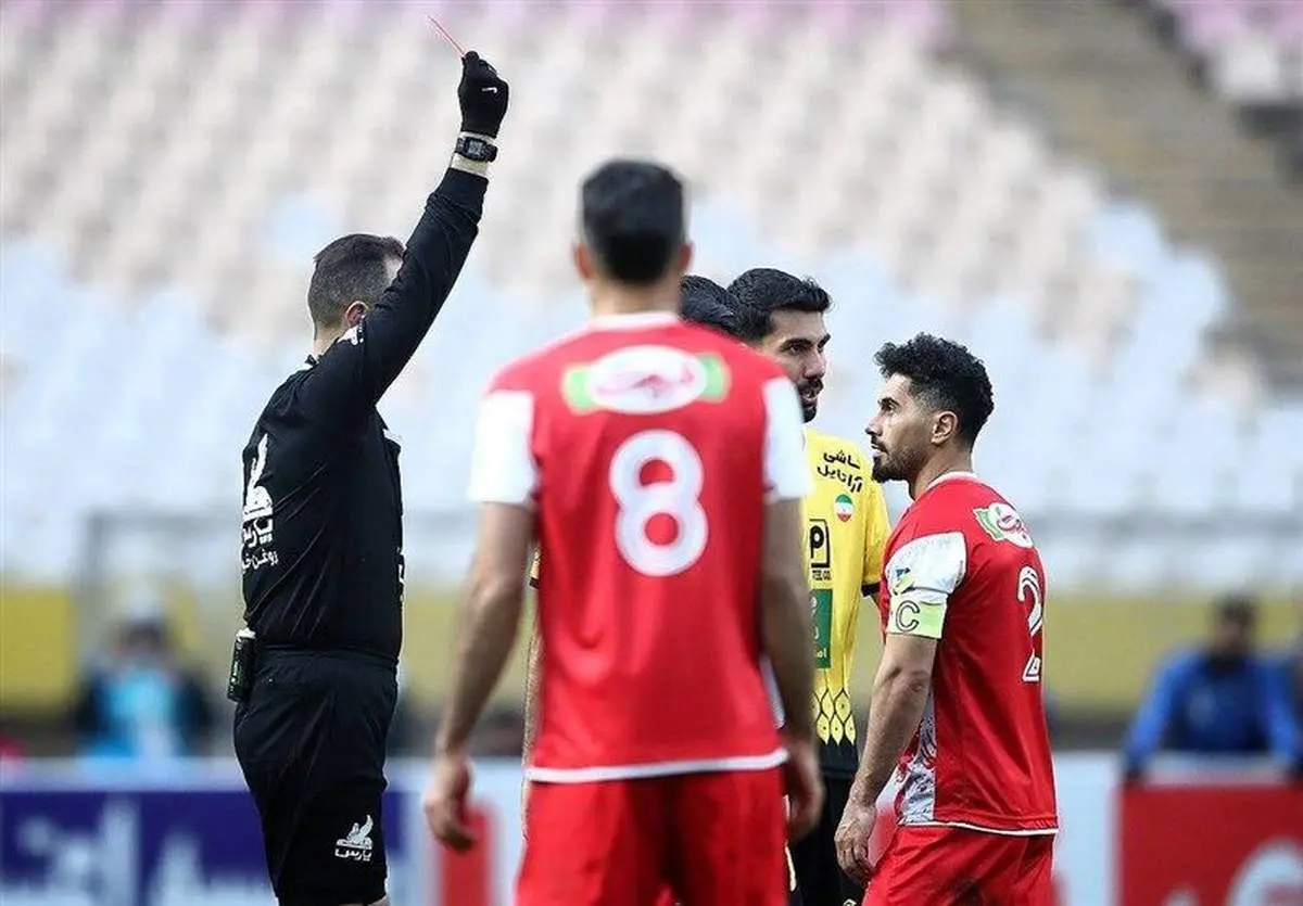 کارشناسی داوری بازی مس رفسنجان و پرسپولیس
