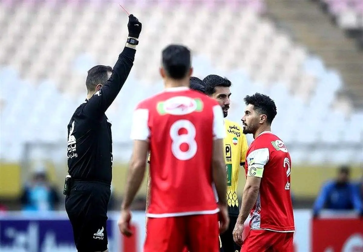 کارشناسی داوری بازی مس رفسنجان و پرسپولیس