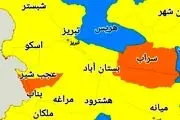 اسامی شهر‌های ممنوعه استان آذربایجان شرقی برای سفر 
نوروزی 1400