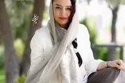 تغییر باورنکردنی چهره مه لقا باقری با لنز سبز و موی بلوند