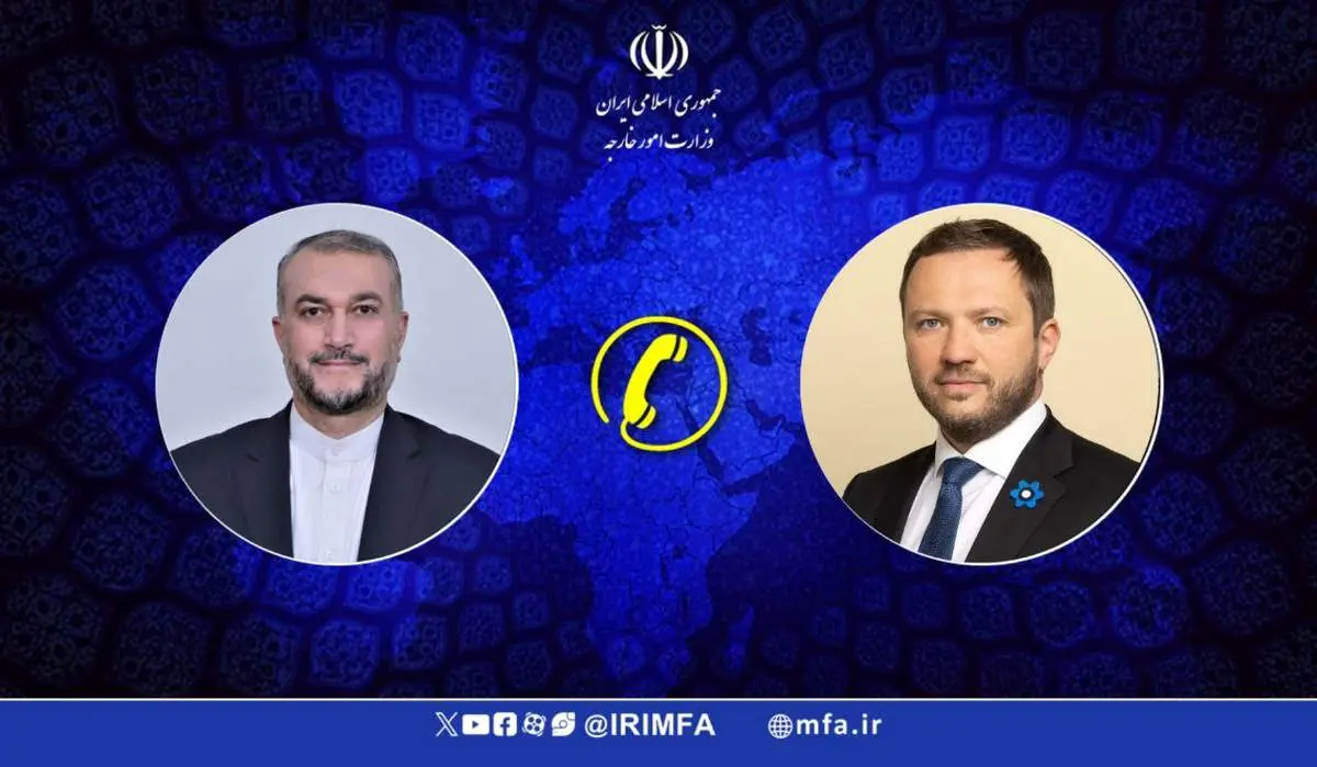 گفتگوی تلفنی امیرعبداللهیان با وزیر امور خارجه استونی