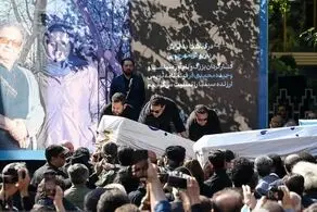 از رضا گلزار و پارسا پیروزفر تا رامبد و مدیری درتشییع پیکر داریوش مهرجویی/ تصاویر جدید