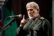 خط و نشان تند سردار قاآنی برای اسرائیل و آمریکا