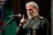 هشدار تند سردار قاآنی به فرانسه، آلمان و انگلیس: فکر نکنید همه چیز تمام شد رفت حساب‌های شما سرجای خودش است