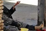 حرف های شوکه کننده زن گدا: بخاطر خوشگلی بیش از حد نباید کار کنم و گدایی میکنم!/ تصویر