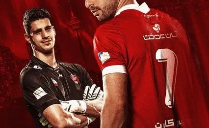 پوستر دربی پرسپولیس با دو چهره مهم