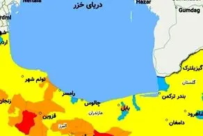 آلوده ترین شهرهای کرونایی شمال کشور از 11 فروردین 