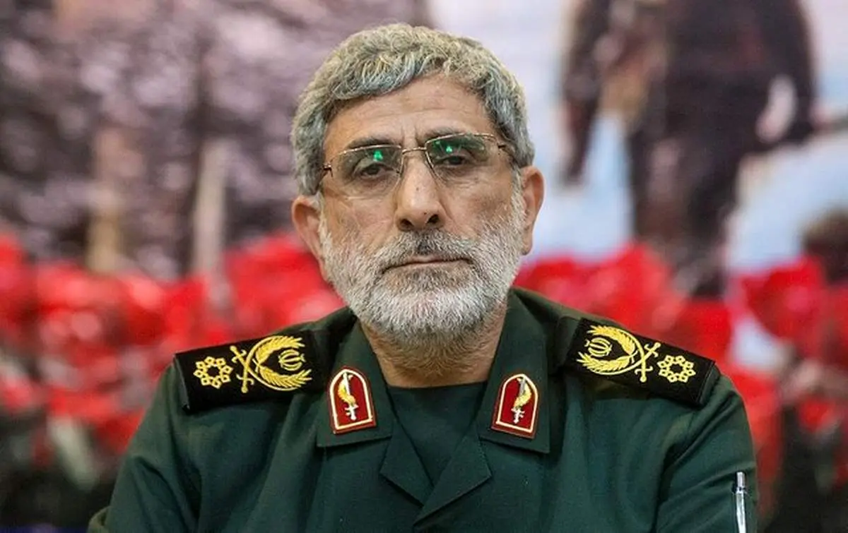 پیام مهم سردار قاآنی به سید ابراهیم رئیسی