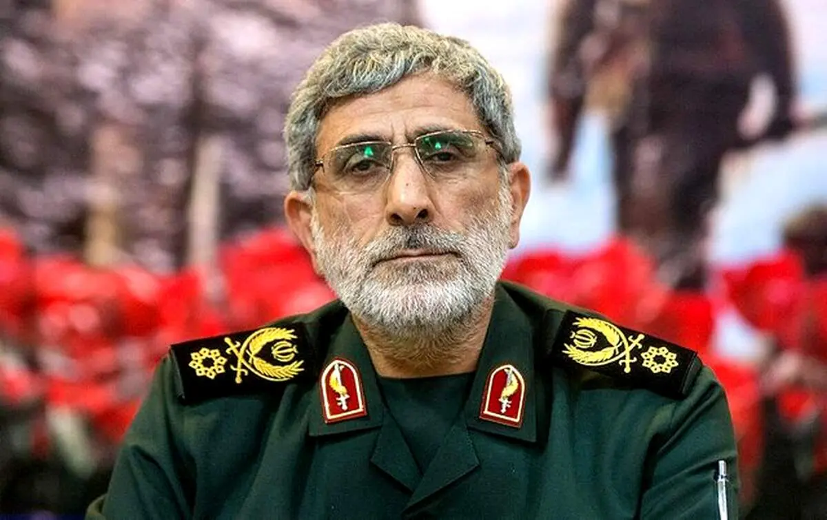 پیام مهم سردار قاآنی به سید ابراهیم رئیسی 