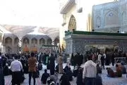 ویدئویی وحشتناک از آتش سوزی در یکی از هتل های نزدیک حرم امام علی (ع) در نجف/ فلیم
