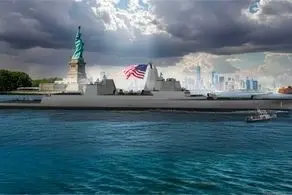  گران‌قیمت‌ترین ناو جنگی آمریکا در حال حرکت است / عکس