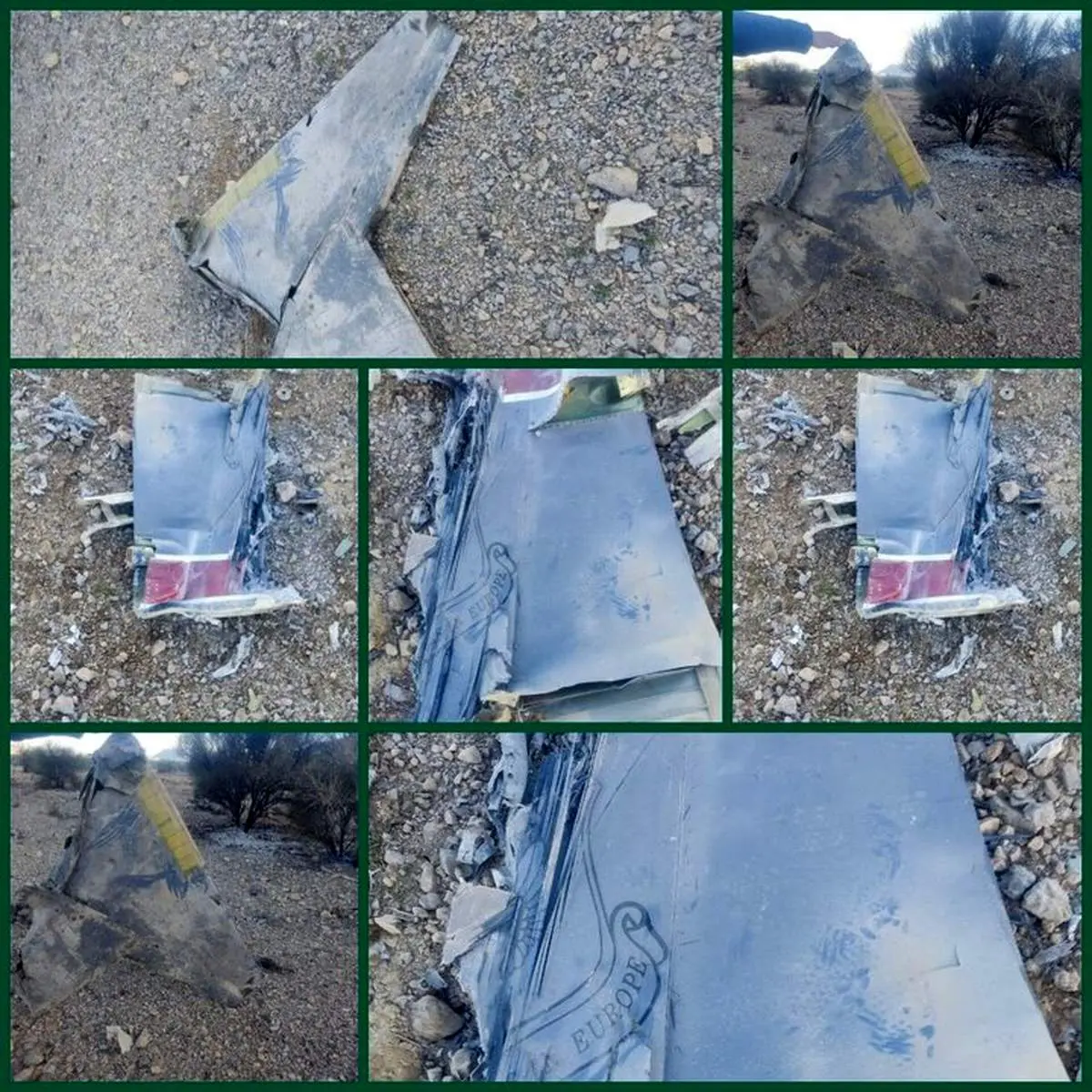 انهدام دومین فروند از جنگنده اف۳۵ در آسمان ایران + عکس 