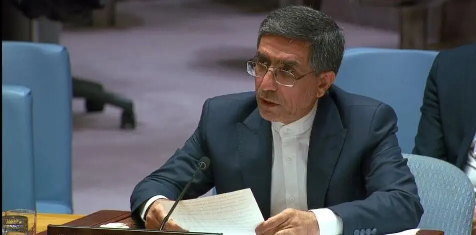 سفیر ایران در سازمان ملل اتهامات ضد ایرانی و بی‌اساس آمریکا درباره یمن را رد کرد