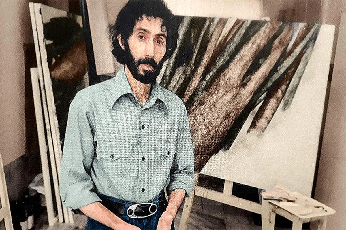 مهمانی سهراب سپهری در خانه بهمن محصص/ عکس