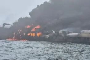 برخورد دو کشتی فاجعه به بار آورد