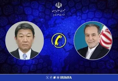 گفت‌وگوی تلفنی وزرای امور خارجه جمهوری اسلامی ایران و ژاپن