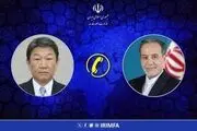 گفت‌وگوی تلفنی وزرای امور خارجه جمهوری اسلامی ایران و ژاپن