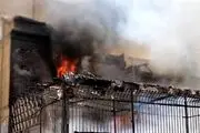 فوری، آتش‌سوزی گسترده صبح امروز در تهران