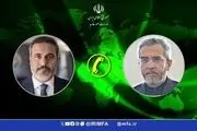 جزییات رایزنی علی باقری و هاکان فیدان