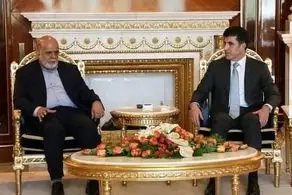 سفیر ایران در عراق با بارزانی دیدار کرد