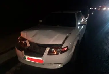 تصادف زنجیره‌ای ۱۶خودرو در بزرگراه امام علی