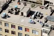 زن شوهردار در پشت بام خانه با مرد غریبه رابطه ناجور داشت!