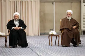 آملی لاریجانی پس از شکست در انتخابات برای اولین بار در انظار عمومی ظاهر شد + ببینید 