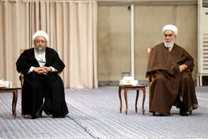 آملی لاریجانی پس از شکست در انتخابات برای اولین بار در انظار عمومی ظاهر شد + ببینید 