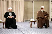 آملی لاریجانی پس از شکست در انتخابات برای اولین بار در انظار عمومی ظاهر شد + ببینید 