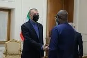 پیشنهاد امیرعبداللهیان برای حضور تیم ملی فوتبال غنا در جزیره کیش
