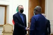 پیشنهاد امیرعبداللهیان برای حضور تیم ملی فوتبال غنا در جزیره کیش