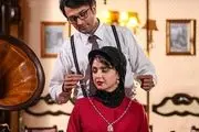 شهرزاد و فرهاد در پشت‌صحنه سریال «شهرزاد»/ عکس