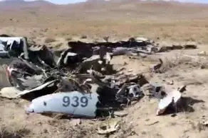 انهدام پهپاد اسرائیلی + عکس 